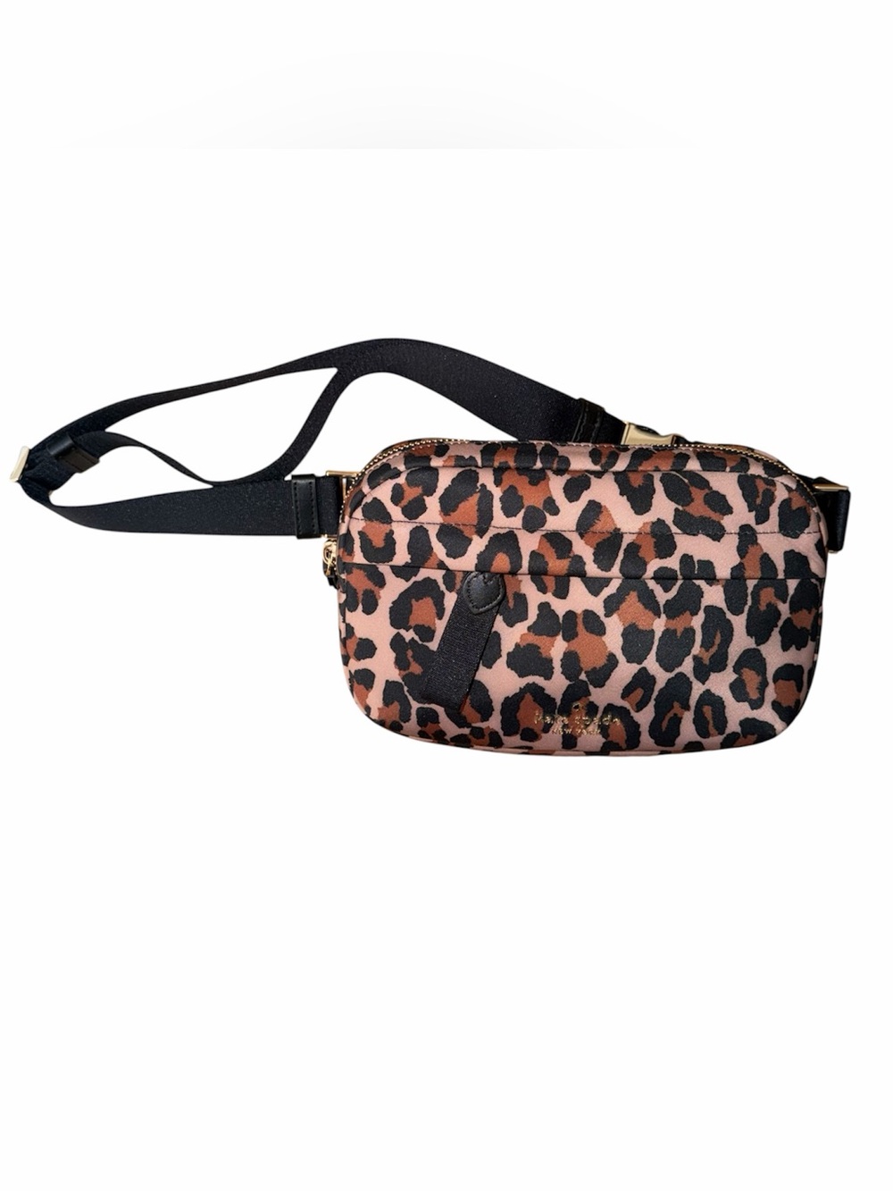 KATE SPADE leopard print crossbody / belt bag